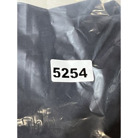 LL Bean Mens Cotton Blazer Jacket Size 46 Regular Navy Two Button Sport Coat - Picture 15 of 15